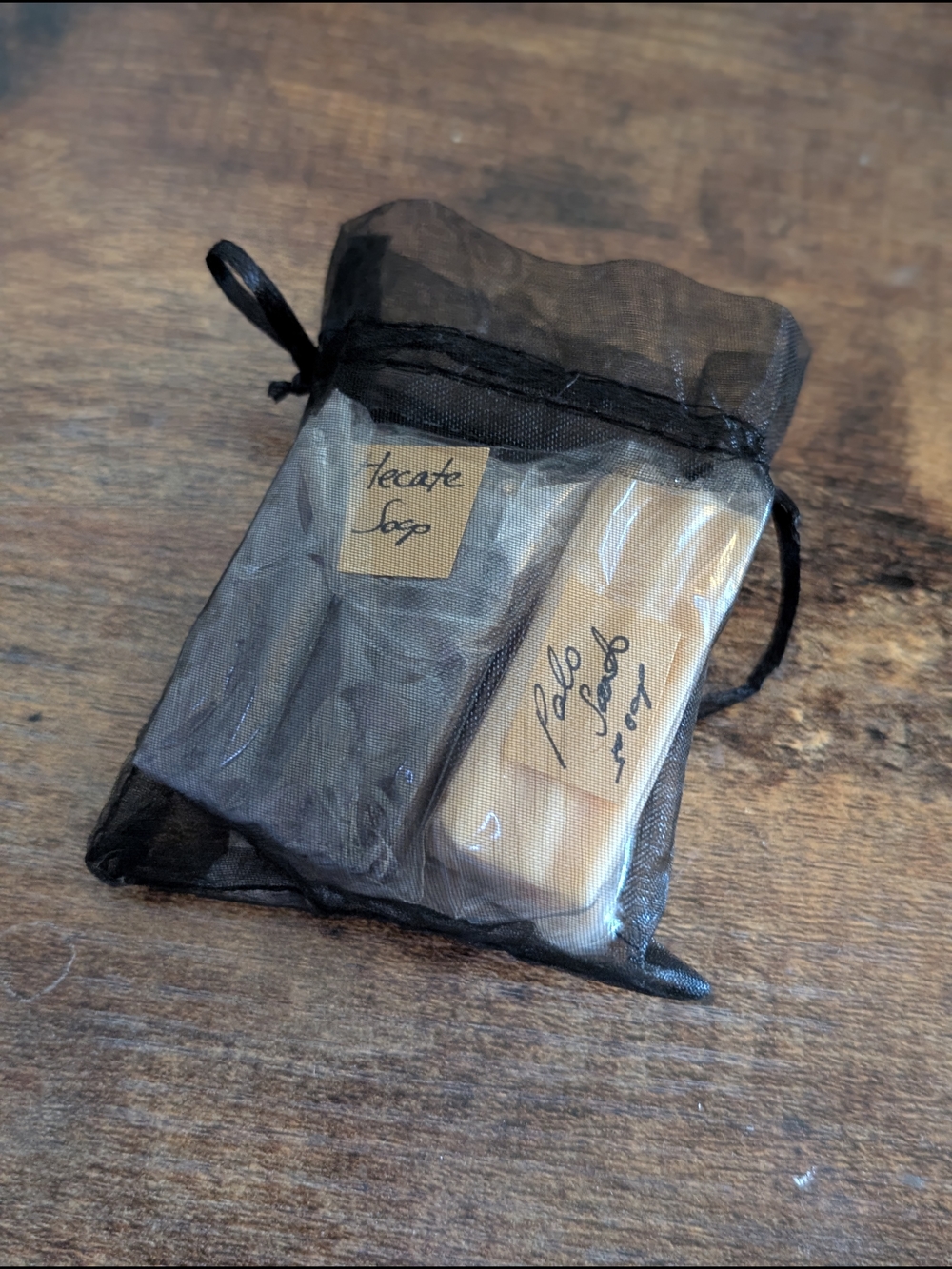 Homemade Palo Santo Soap Set Of 3